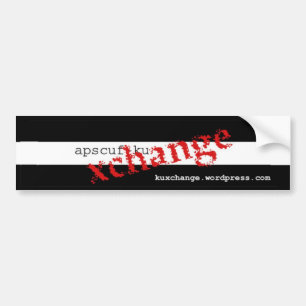 Adesivo Para Carro Autocolante no vidro traseiro de APSCUF-KU XChange