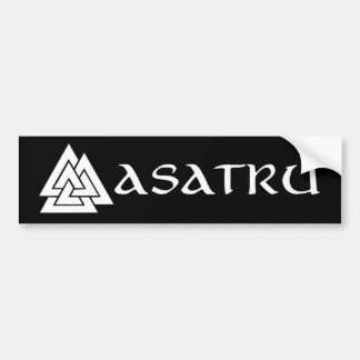 Adesivo Para Carro Autocolante no vidro traseiro de Asatru