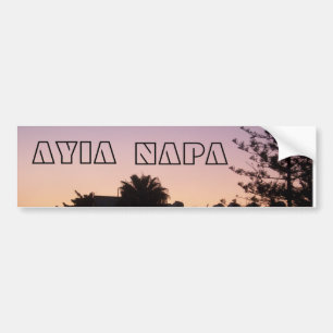 Adesivo Para Carro Autocolante no vidro traseiro de Ayia Napa