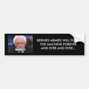 Adesivo Para Carro Autocolante no vidro traseiro de Bernie