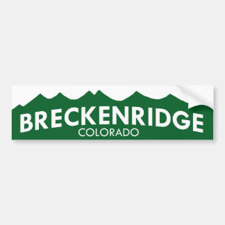 Adesivo Para Carro Autocolante no vidro traseiro de Breckenridge