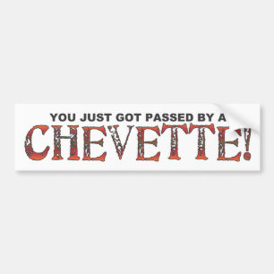 Adesivo Para Carro Autocolante no vidro traseiro de Chevette