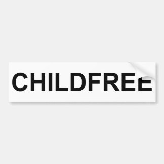 Adesivo Para Carro Autocolante no vidro traseiro de Childfree