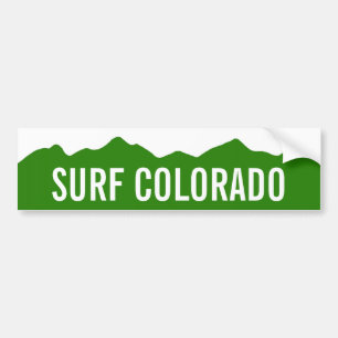 Adesivo Para Carro Autocolante no vidro traseiro de Colorado do surf