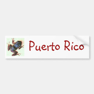 Adesivo Para Carro Autocolante no vidro traseiro de Coqui Puerto Rico
