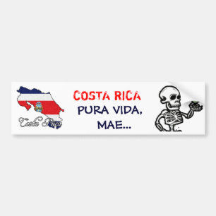 Adesivo Para Carro Autocolante no vidro traseiro de Costa Rica -