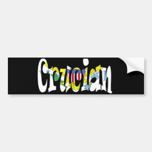 Adesivo Para Carro Autocolante no vidro traseiro de Crucian