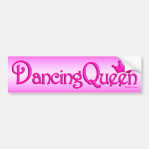 Adesivo Para Carro Autocolante no vidro traseiro de Dancing Queen