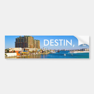 Adesivo Para Carro Autocolante no vidro traseiro de Destin Florida -