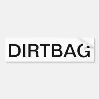 Adesivo Para Carro Autocolante no vidro traseiro de Dirtbag