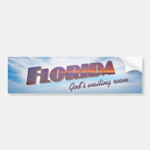 Adesivo Para Carro Autocolante no vidro traseiro de Florida