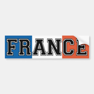 Adesivo Para Carro Autocolante no vidro traseiro de France