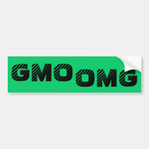 Adesivo Para Carro Autocolante no vidro traseiro de GMO OMG
