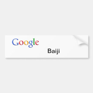 Adesivo Para Carro Autocolante no vidro traseiro de Google Baiji