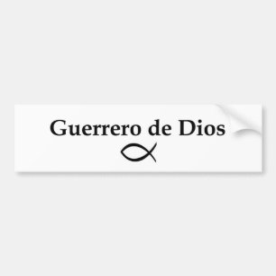 Adesivo Para Carro Autocolante no vidro traseiro de Guerrero de Dios