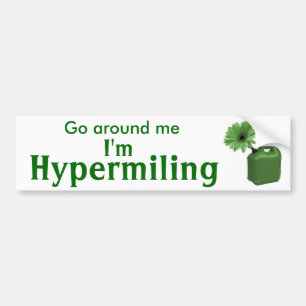 Adesivo Para Carro Autocolante no vidro traseiro de Hypermiling mim