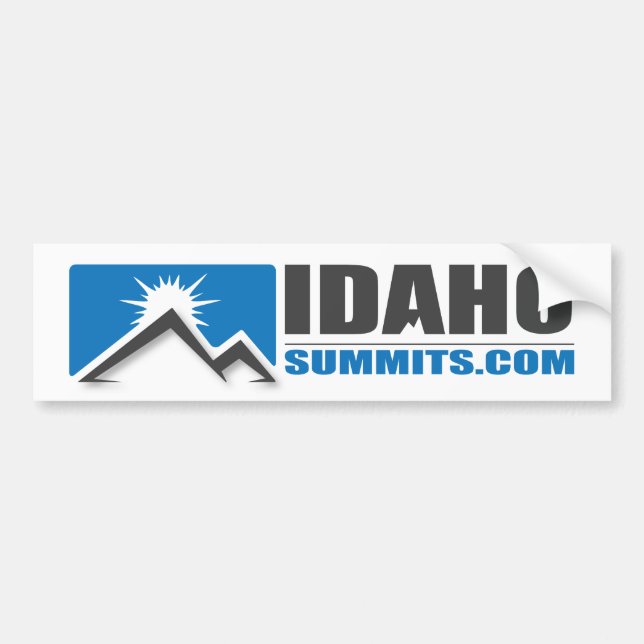 Adesivo Para Carro autocolante no vidro traseiro de Idahosummits.com (Frente)