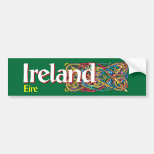 Adesivo Para Carro Autocolante no vidro traseiro de Ireland