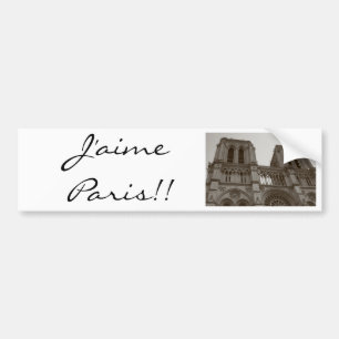 Adesivo Para Carro Autocolante no vidro traseiro de J'aime Paris