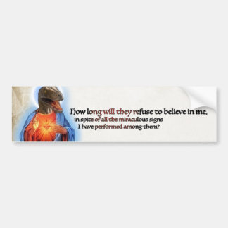 Adesivo Para Carro Autocolante no vidro traseiro de Jesus do raptor