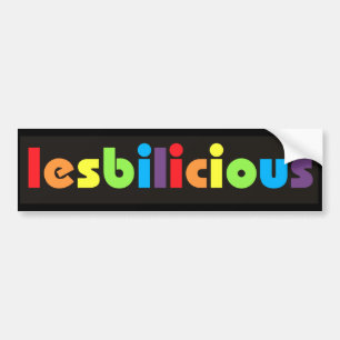 Adesivo Para Carro Autocolante no vidro traseiro de Lesbilicious