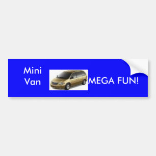 Adesivo Para Carro Autocolante no vidro traseiro de Mini Van MEGA