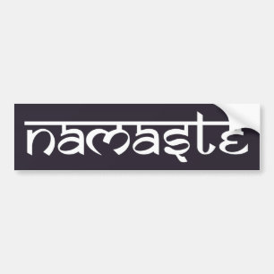 Adesivo Para Carro Autocolante no vidro traseiro de Namaste