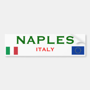 Adesivo Para Carro Autocolante no vidro traseiro de Nápoles, Italia