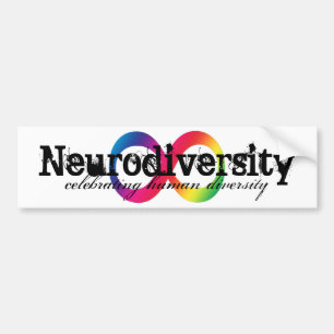 Adesivo Para Carro Autocolante no vidro traseiro de Neurodiversity