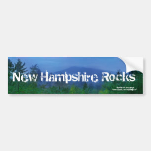 Adesivo Para Carro Autocolante no vidro traseiro de New Hampshire