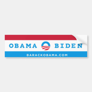 Adesivo Para Carro Autocolante no vidro traseiro de Obama Biden