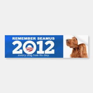 Adesivo Para Carro autocolante no vidro traseiro de obama do romney