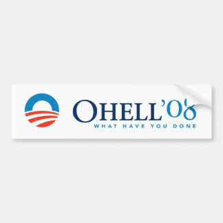 Adesivo Para Carro Autocolante no vidro traseiro de OHELL Obama