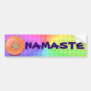 Adesivo Para Carro Autocolante no vidro traseiro de OM NAMASTE