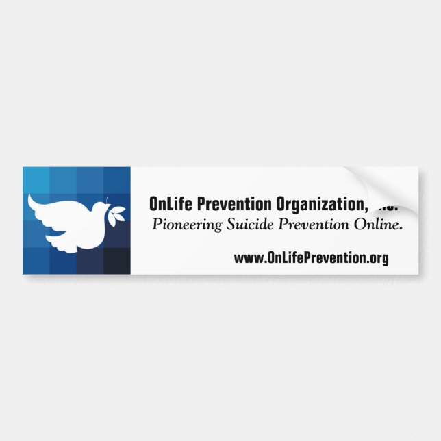 Adesivo Para Carro Autocolante no vidro traseiro de OnLife (Frente)