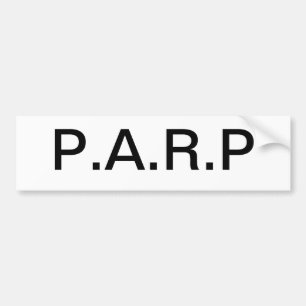 Adesivo Para Carro Autocolante no vidro traseiro de Parp
