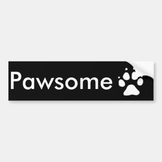 Adesivo Para Carro Autocolante no vidro traseiro de Pawsome