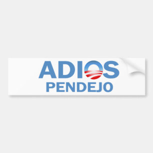 Adesivo Para Carro Autocolante no vidro traseiro de Pendejo do Adios
