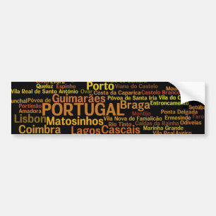 Adesivo Para Carro Autocolante no vidro traseiro de PORTUGAL