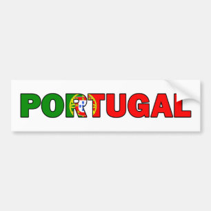 Adesivo Para Carro Autocolante no vidro traseiro de Portugal