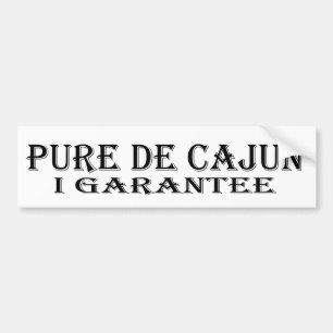 Adesivo Para Carro Autocolante no vidro traseiro de Puro De Cajun