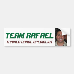 Adesivo Para Carro Autocolante no vidro traseiro de Rafael da equipe