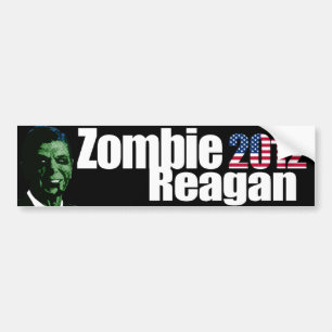 Adesivo Para Carro Autocolante no vidro traseiro de Reagan do zombi
