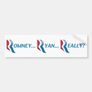 Adesivo Para Carro Autocolante no vidro traseiro de Romney Ryan