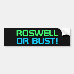 Adesivo Para Carro Autocolante no vidro traseiro de ROSWELL