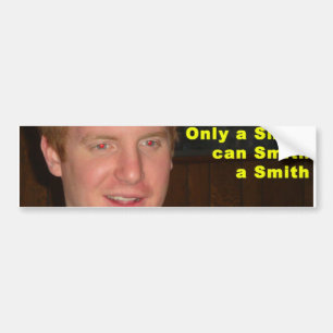 Adesivo Para Carro Autocolante no vidro traseiro de Smith