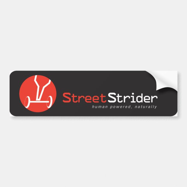 Adesivo Para Carro Autocolante no vidro traseiro de Streetstrider (Frente)