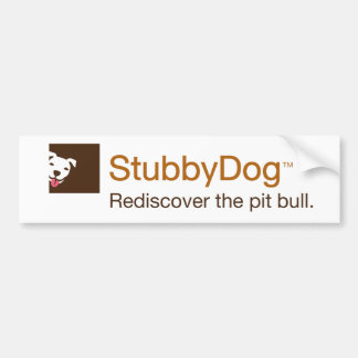 Adesivo Para Carro Autocolante no vidro traseiro de StubbyDog