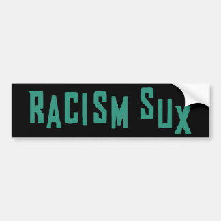 Adesivo Para Carro Autocolante no vidro traseiro de Sux do racismo