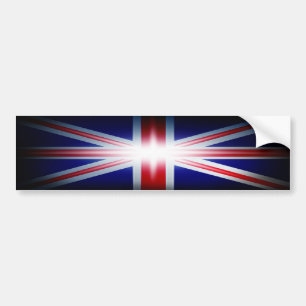 Adesivo Para Carro Autocolante no vidro traseiro de Union Jack